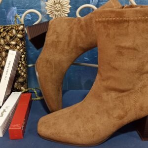 Botas de cuero con Tacón